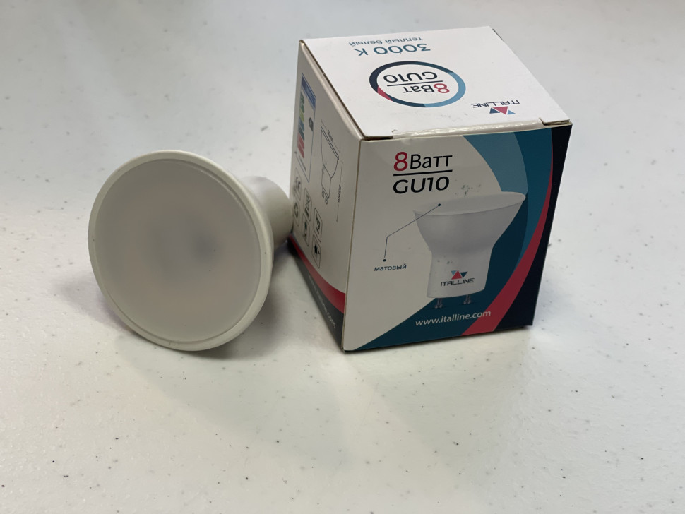 TP GU10/8W/3000K/120 matt светодиодная лампа