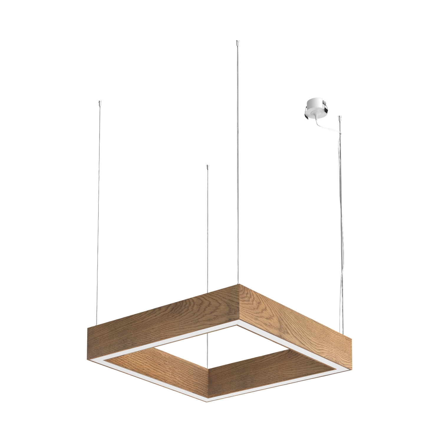 Подвесной светодиодный светильник Ledron KVADRO Basic 525 White 4000K (4813)