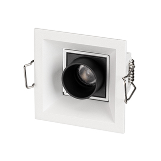 Светильник MS-ORIENT-BUILT-TURN-TC-S67x67-3W Warm3000 (WH-BK, 30 deg, 230V) (Arlight, IP20 Металл, 5 лет) 031927