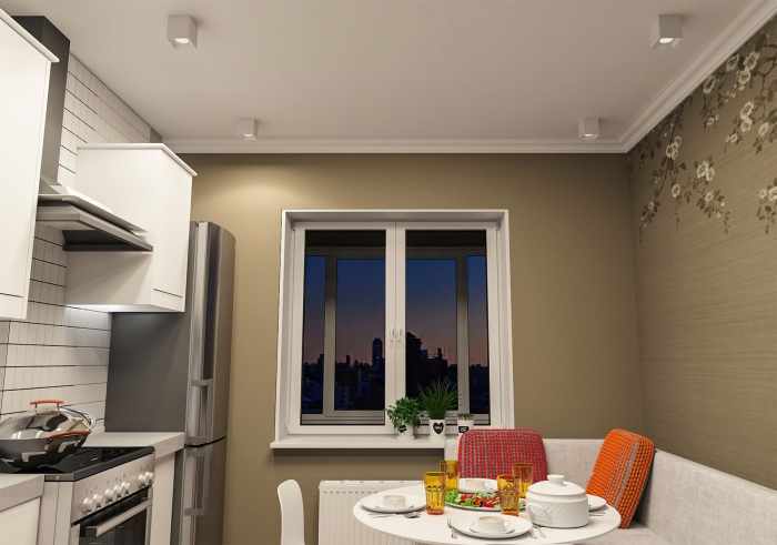 Накладной светильник светодиодный DK3080-WH (dk3080-wh)