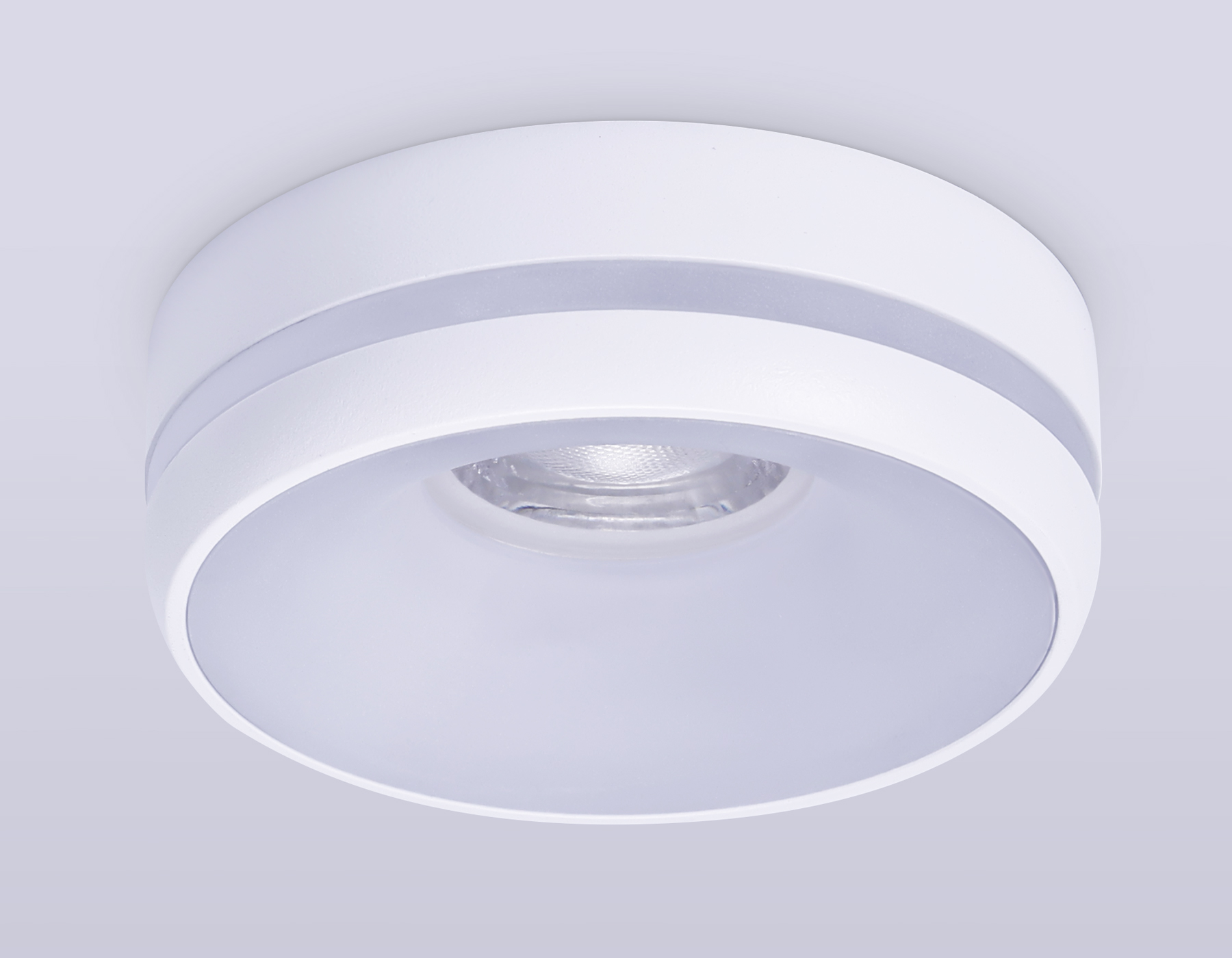 Встраиваемый светильник с акрилом GU5.3 TN3333 SWH/FR белый песок/белый матовый GU5.3 D96*50