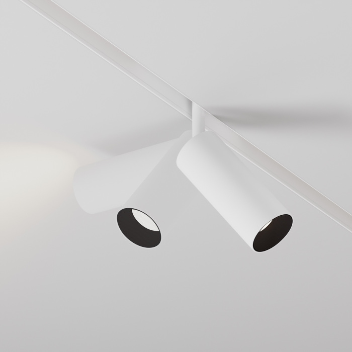 Трековый светильник Focus Led Exility 3000K 12Вт 24 магнитный Maytoni Technical TR032-2-12W3K-S-W (tr032-2-12w3k-s-w)