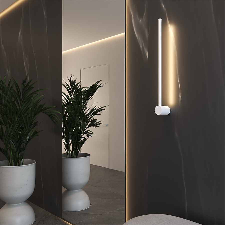 Настенный светодиодный светильник ARROW White (9964)