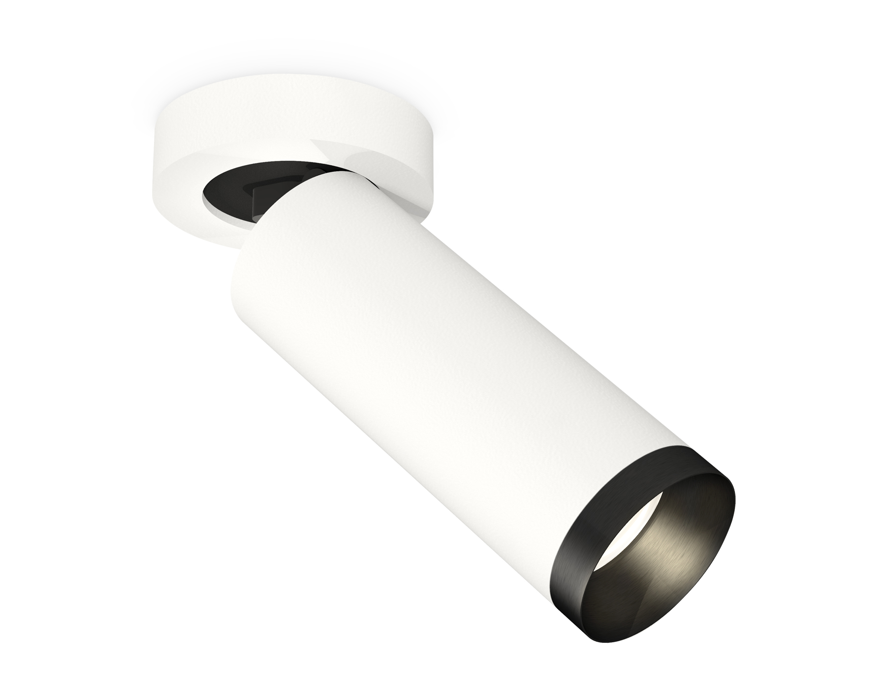 Комплект накладного поворотного светильника XM6342201 SWH/PBK белый песок/черный полированный MR16 GU5.3 (A2228, C6342, N6131)