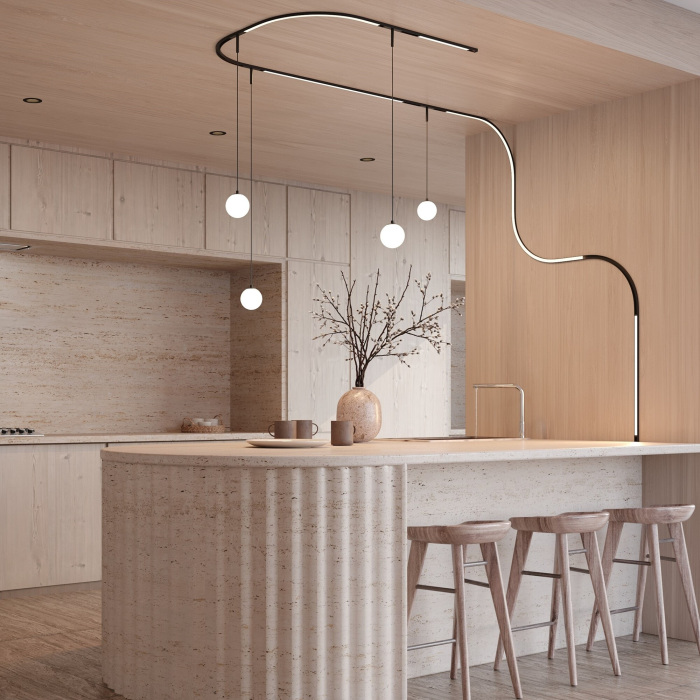 Трековый светильник магнитный 12W 48V Maytoni Flex TR180-1-12WTW-B (tr180-1-12wtw-b)