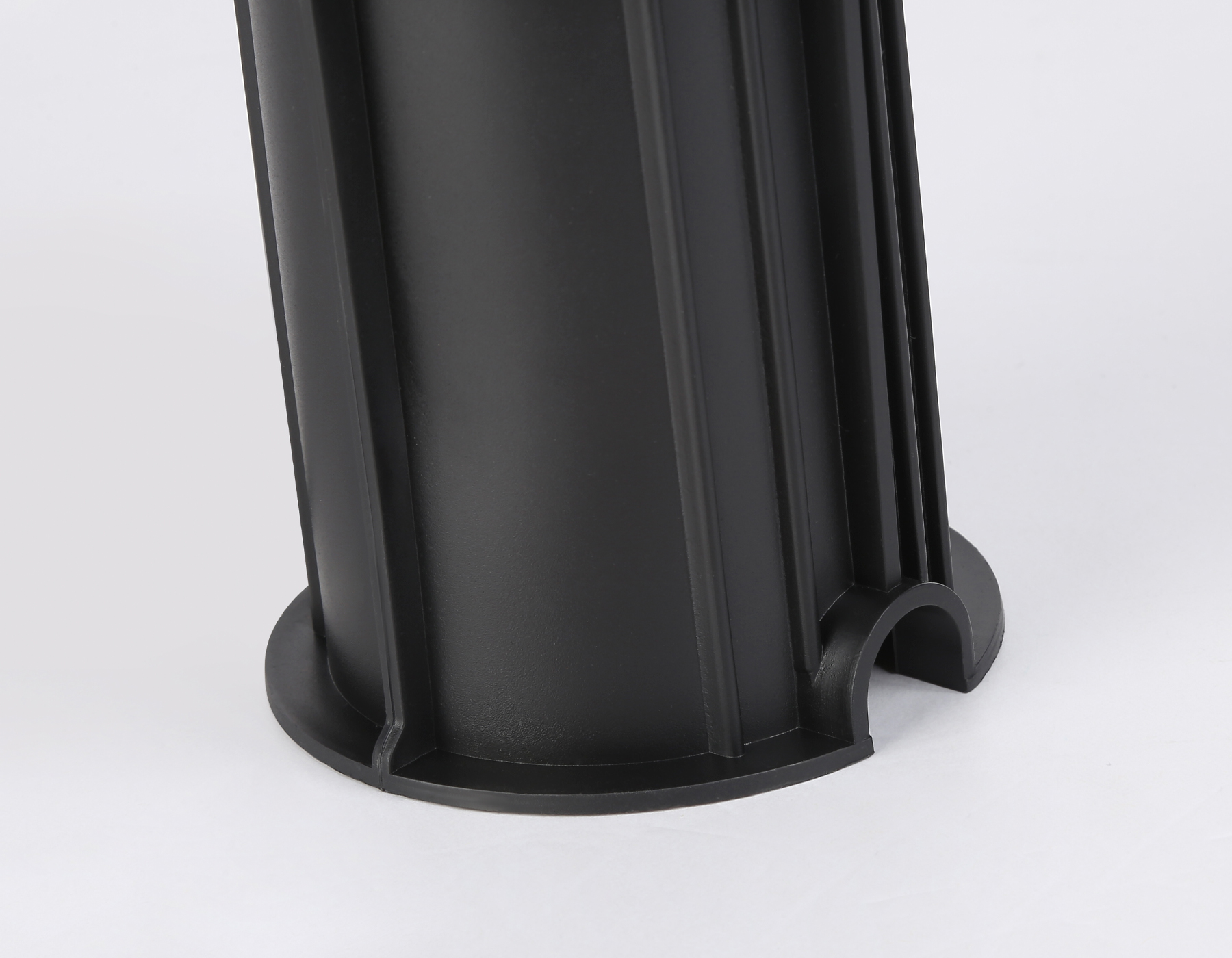 Уличный светильник в грунт ST6511 BK черный IP67 GU10 max 35W D108*135