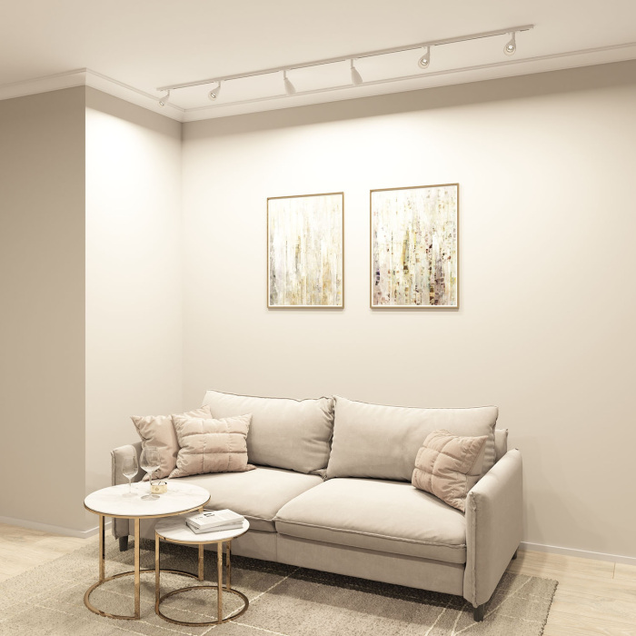 Трековый светильник однофазный Denkirs Bell DK6050-WH (dk6050-wh)