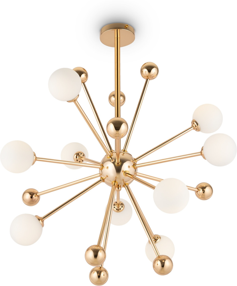 Люстра потолочная на штанге Planets FR5200PL-09FG (fr5200pl-09fg)