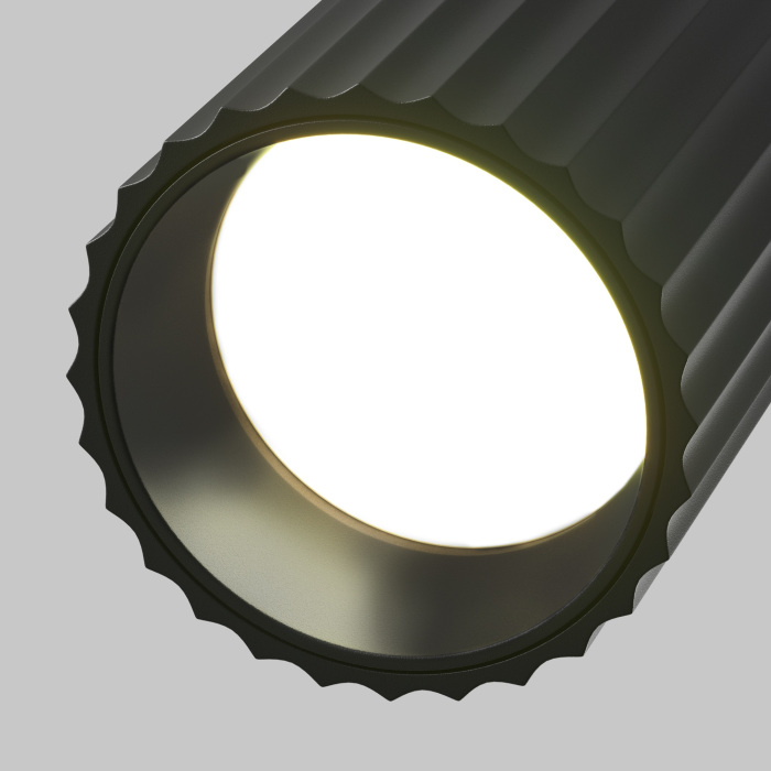 Трековый светильник однофазный 10W 220V Maytoni Calipso TR218-1-GU10-BK (tr218-1-gu10-bk)