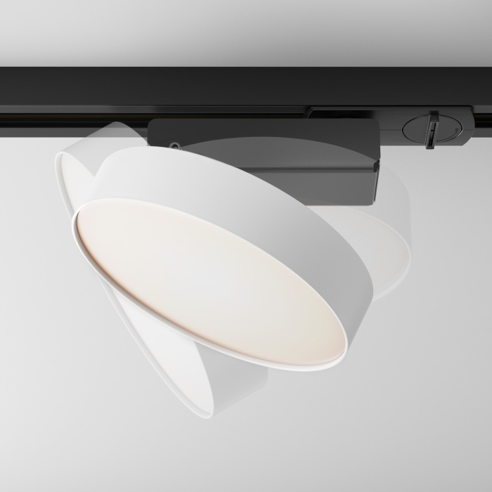 Трековый светильник Zon Unity 3000K 12Вт 110 LED однофазный Maytoni Technical TR043-1-12W3K-W (tr043-1-12w3k-w)