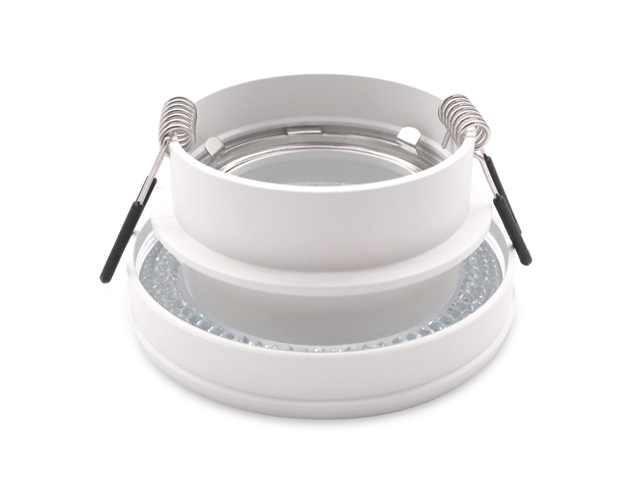 Встраиваемый точечный светильник MR16 в стиле техно TN342 SWH белый песок GU5.3 D85*45