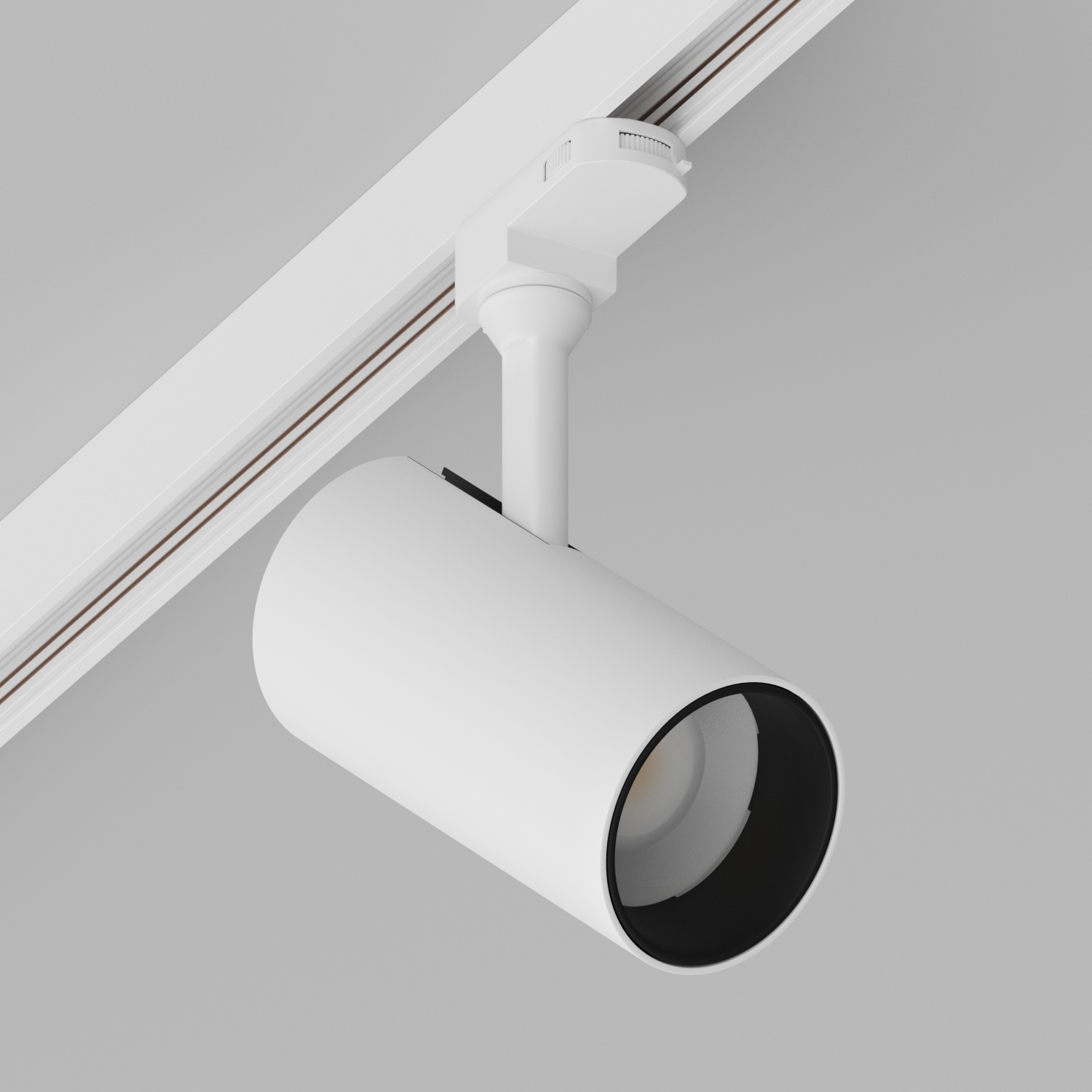 Светодиодный светильник для трехфазного трека Ledron TSU0509 White-Black (4276)