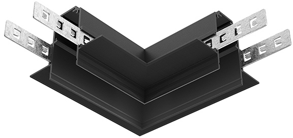 Коннектор угловой Exility встраиваемый черный магнитный Maytoni Technical TRACL034-42B-R