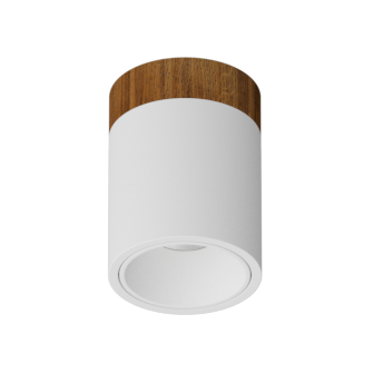 Накладной светодиодный светильник Ledron RINBOK 130 Wooden White (4415)
