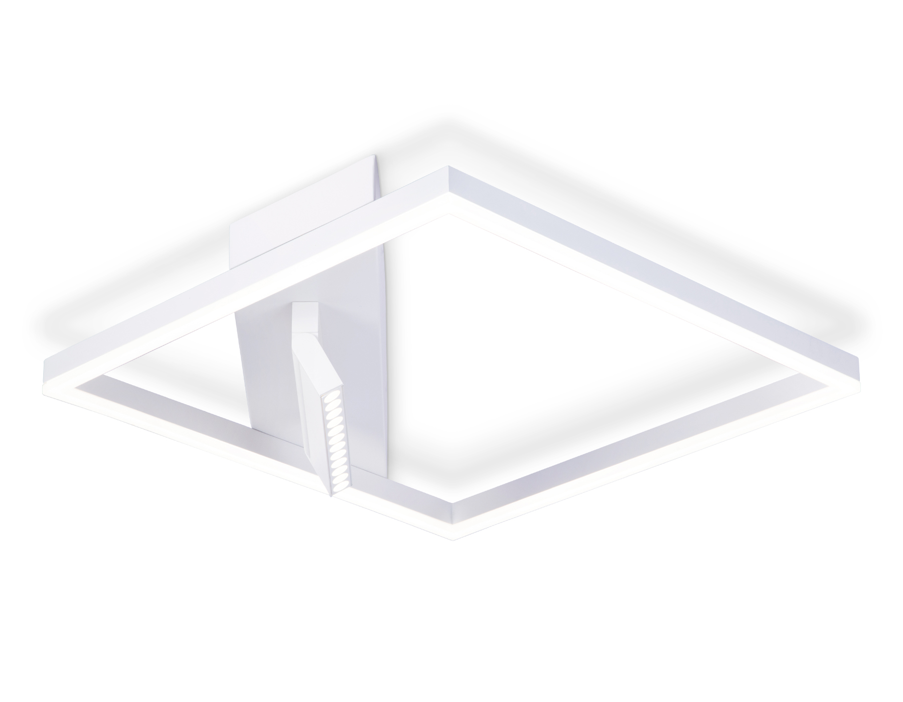 Потолочный светодиодный светильник FL51463/1+1 WH белый 70W 3000K-6400K+4200K 500*500*110 (ПДУ РАДИО 2.4G)