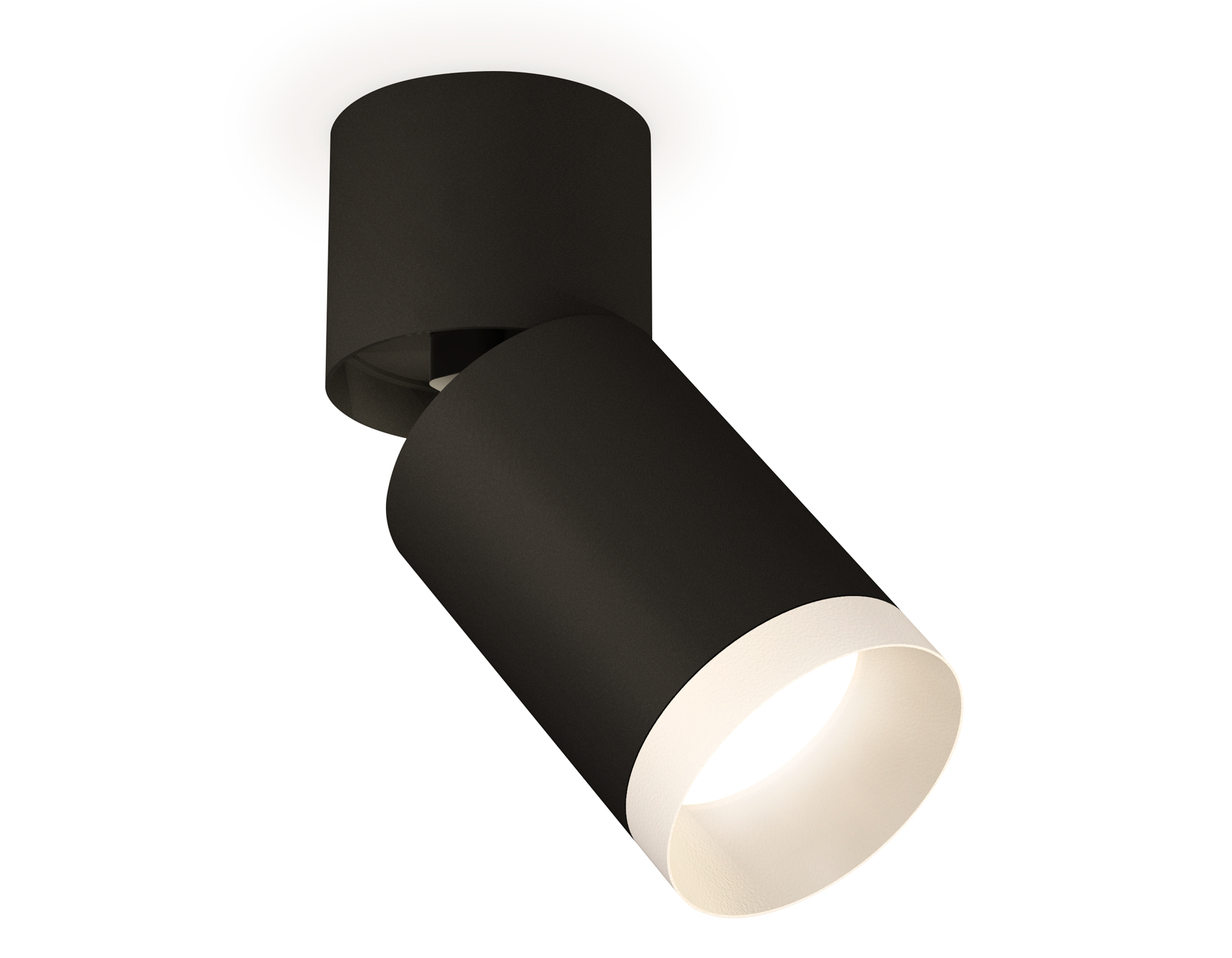 Комплект накладного поворотного светильника XM6313040 SBK/BK/SWH черный песок/черный/белый песок MR16 GU5.3 (A2221, C6313, N6130)