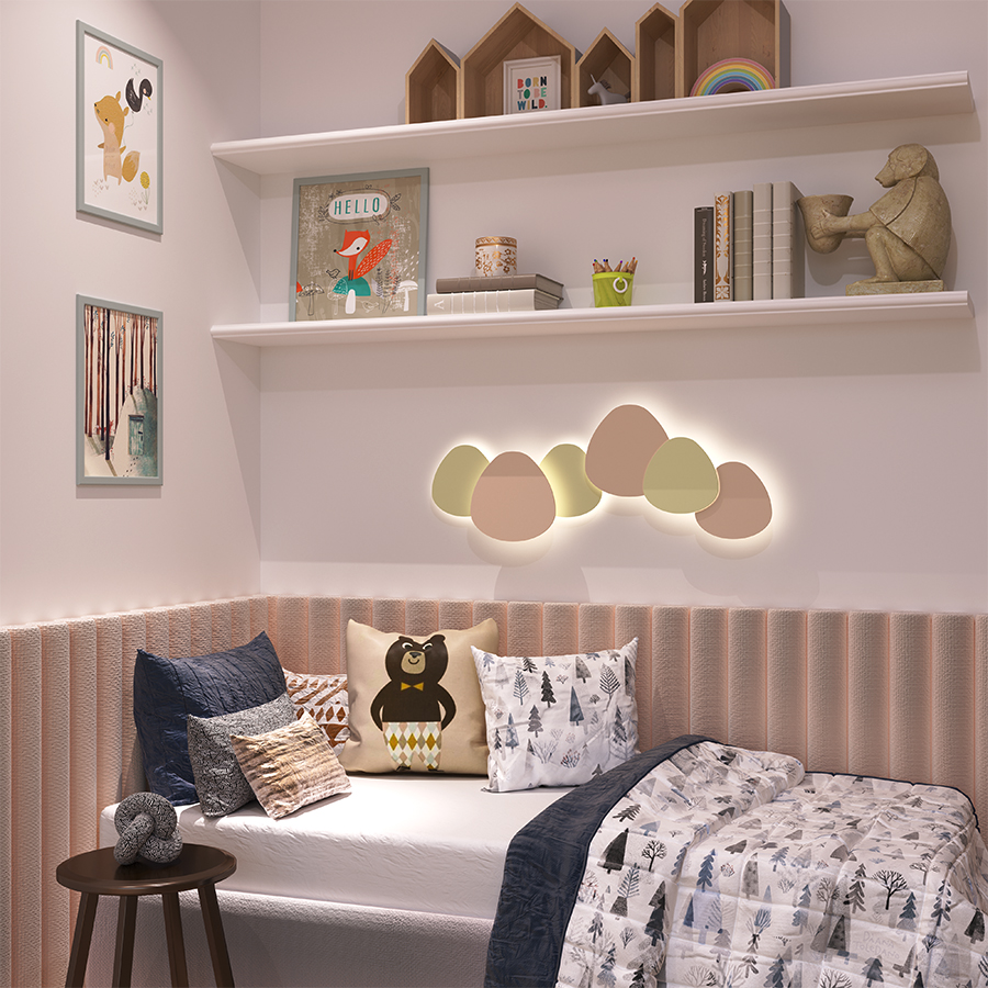 Настенный светодиодный светильник под покраску Ledron Air MW-8410 (3032)