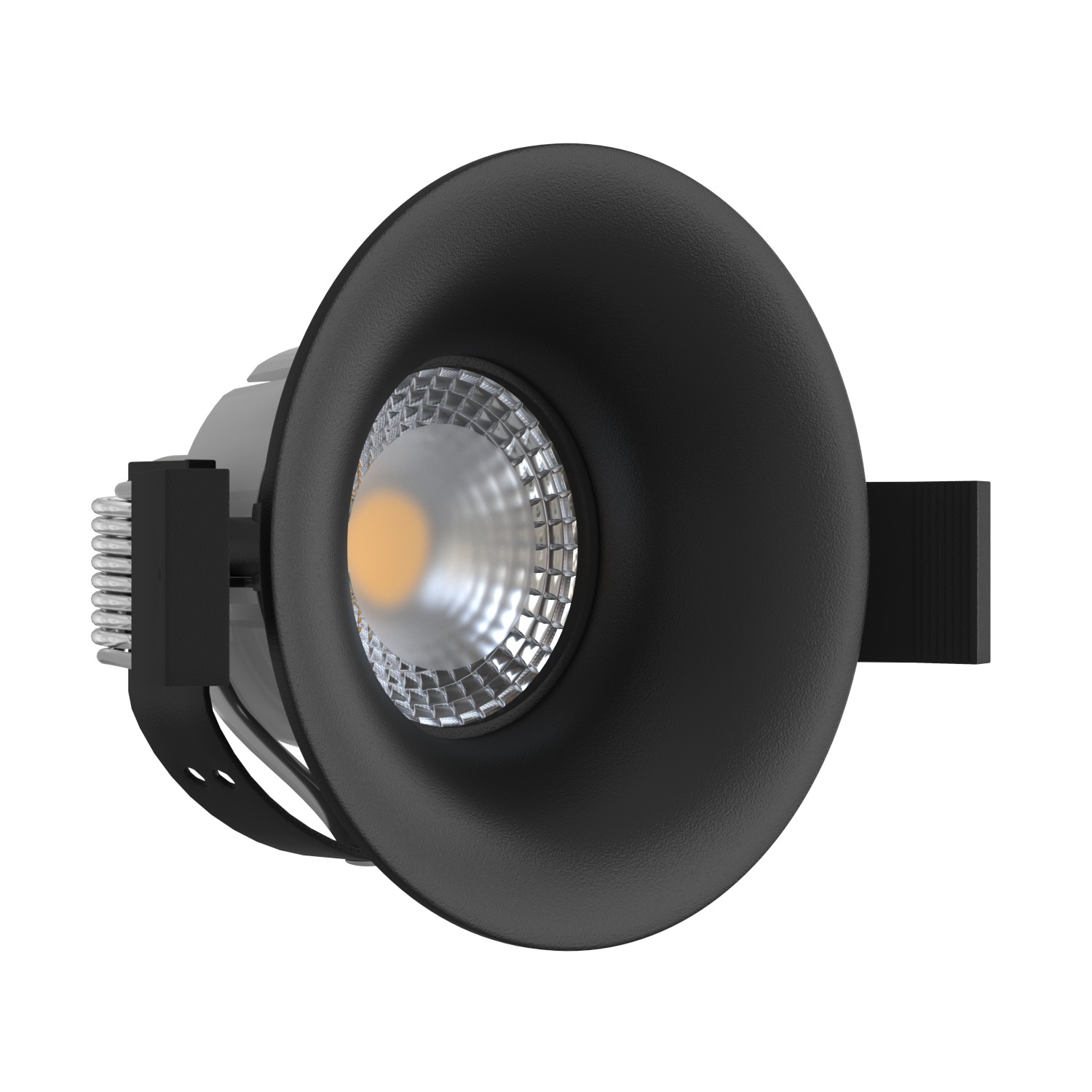 Встраиваемый светильник под сменную лампу Ledron MJ1003 Black (2337)