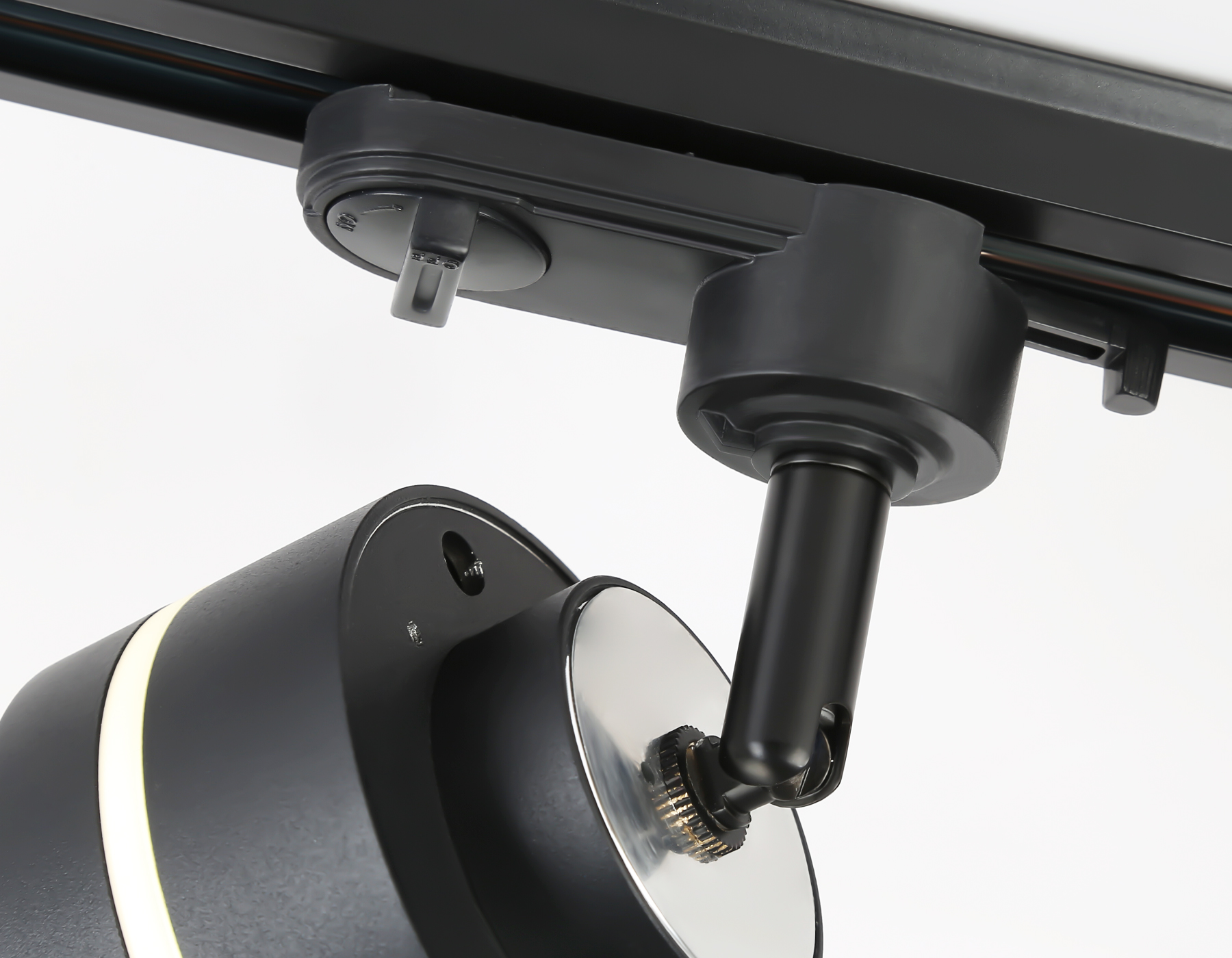 Трековый светильник GX53 GL5385 BK/FR черный/белый матовый GX53 max 12W