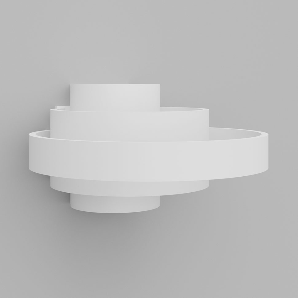 Настенный светодиодный светильник Ledron Soft GW-5809 White (3027)