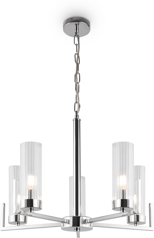 Подвесная люстра Adeline FR5214PL-05CH (fr5214pl-05ch)