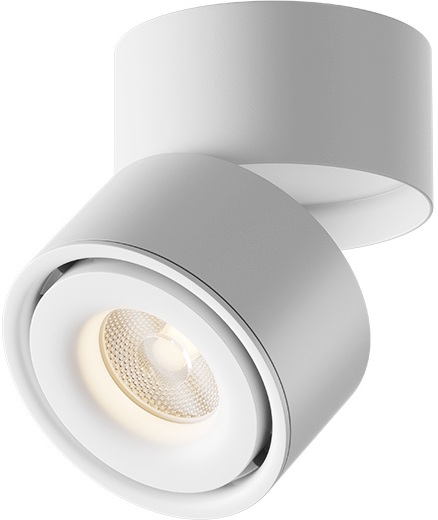Накладной потолочный светильник Yin 3000K 1x15Вт 24 LED Maytoni Technical C084CL-15W3K-W (c084cl-15w3k-w)