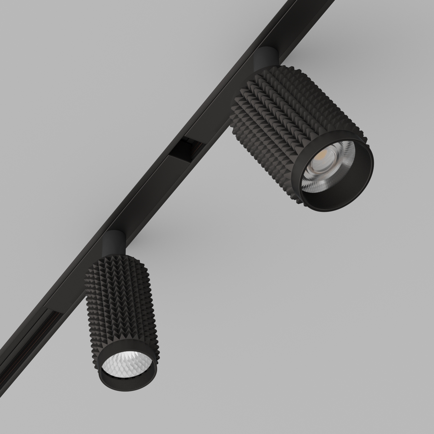 Светодиодный светильник для магнитной системы Ledron DY-1051CS Black (4100)