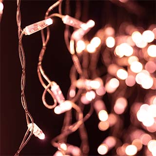 Светодиодная гирлянда ARD-EDGE-CLASSIC-2400x600-CLEAR-88LED-STD Rose Gold (230V, 6W) (Ardecoled, IP65) 031188