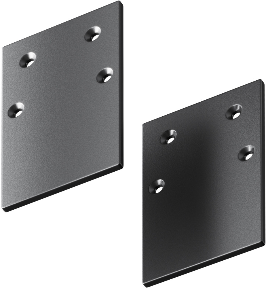 Заглушка торцевая 2шт Gravity накладной черный магнитный Maytoni Technical TRA010EC-41B