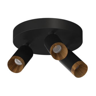 Накладной светодиодный светильник Ledron SAGITONY R3 S60 Wooden Black (10194)