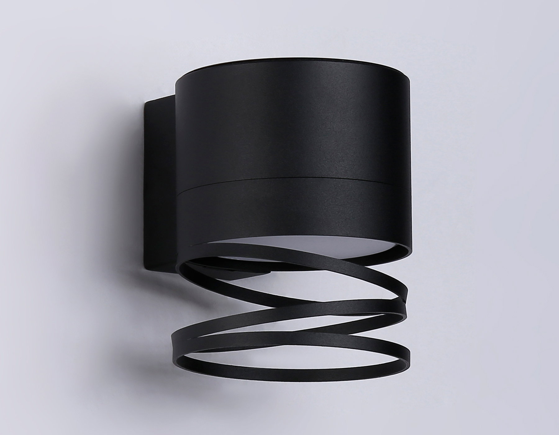 Светильник настенный со сменной лампой GU10 TN71113 BK черный GX53 max 12W 110*82*100