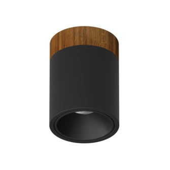 Накладной светодиодный светильник Ledron RINBOK 130 Wooden Black (4416)