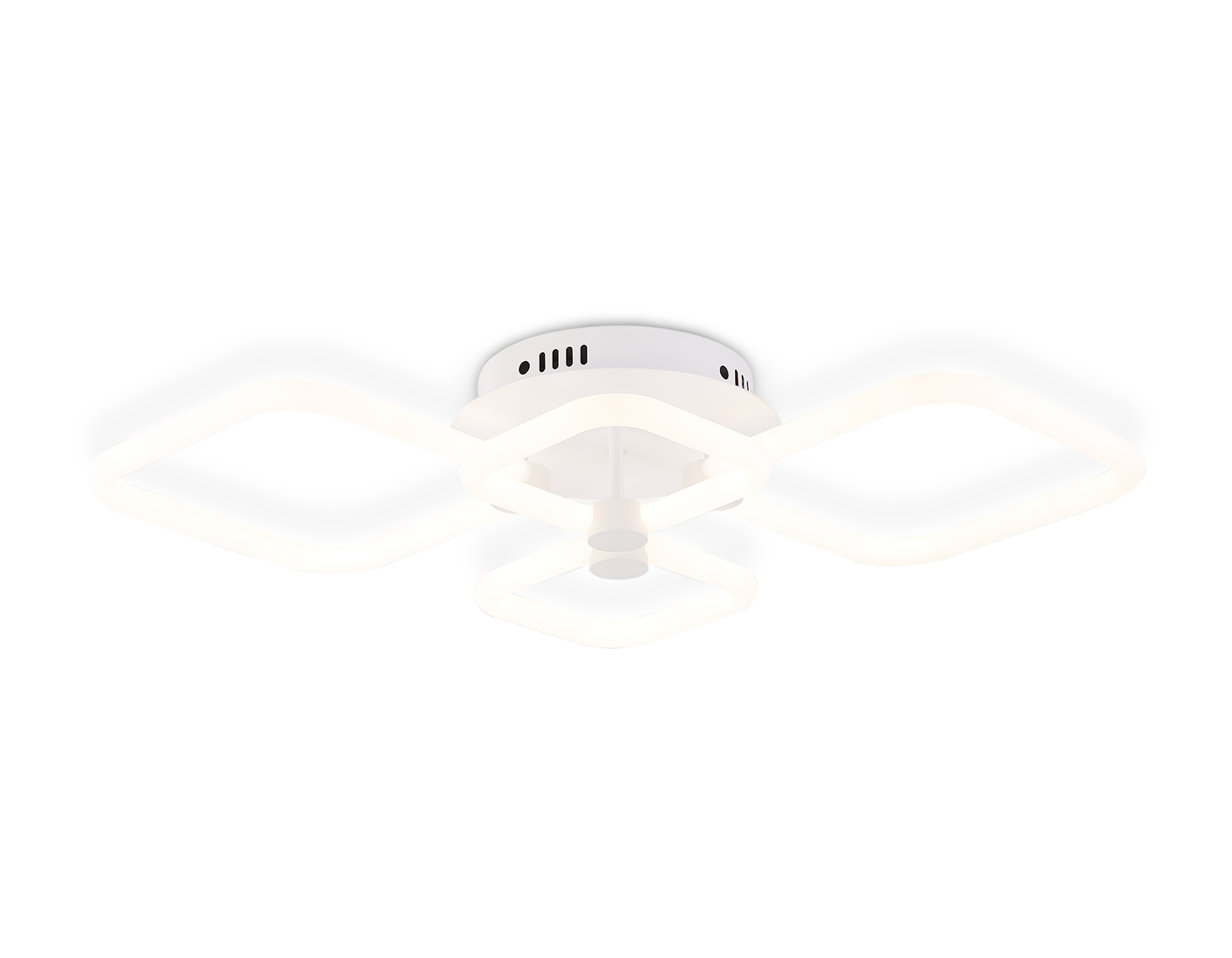 Потолочный светодиодный светильник с пультом FA3822/4 WH белый 3000K-6400K 86W 720*430*130 (ПДУ ИК)