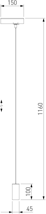 Трековый светильник подвесной магнитный Elektrostandard Amend белый 8511301 12W 4000K однофазный (electrostandart_a065336)