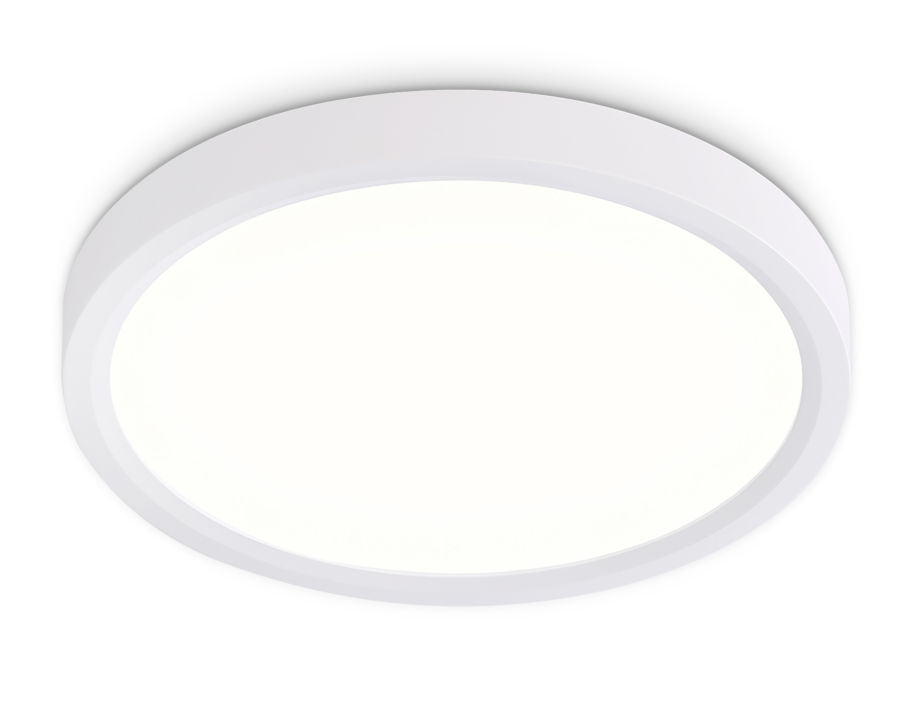 Светильник светодиодный ультратонкий 3000K-6500K с CCT-переключателем FZ1901 WH белый IP54 13W 3000K-6500K CCT-переключатель D230*25 (Без ПДУ)