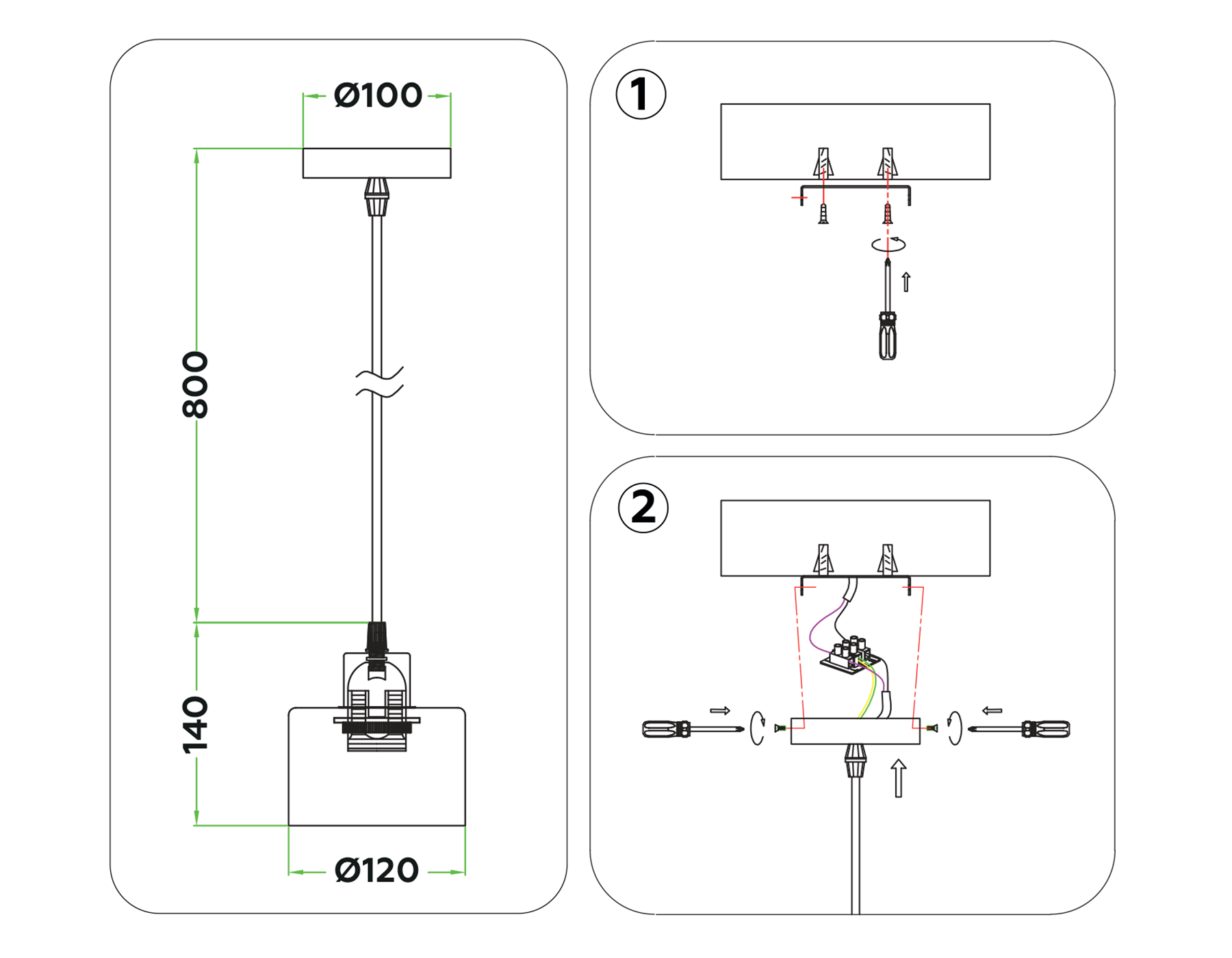Подвесной светильник в стиле лофт TR8112 WH/BS белый/латунь E27 max 40W D120*940