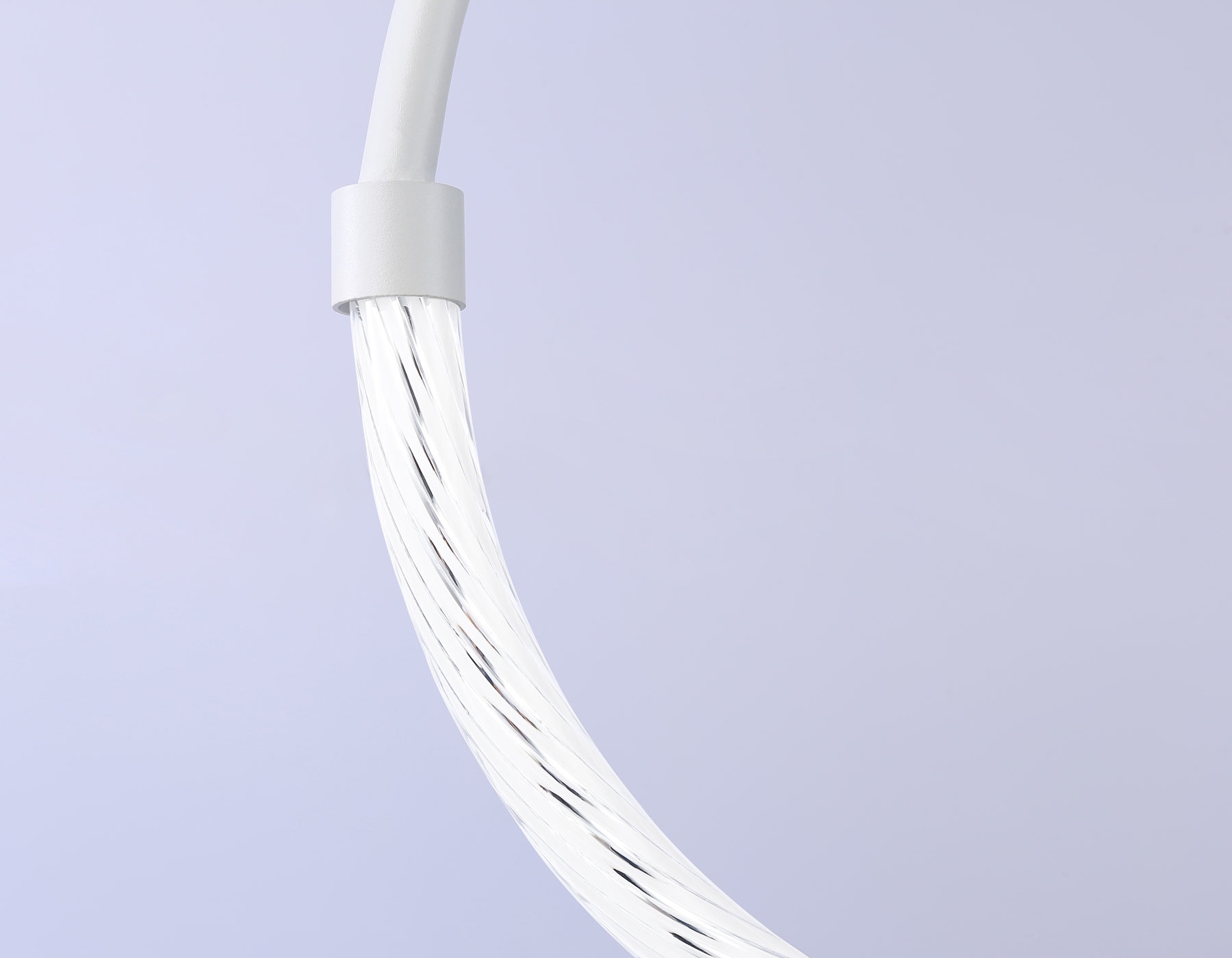 Подвесной светодиодный светильник FL10592 WH/CH белый/хром 4200K 11W 305*20*1000 (Без ПДУ)