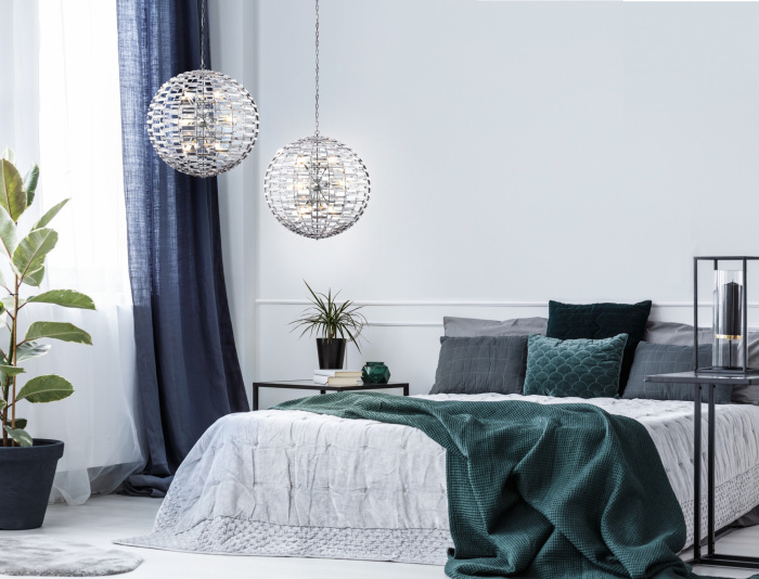 Подвесной светильник хрустальный Palla  MOD092PL-12CH (mod092pl-12ch)