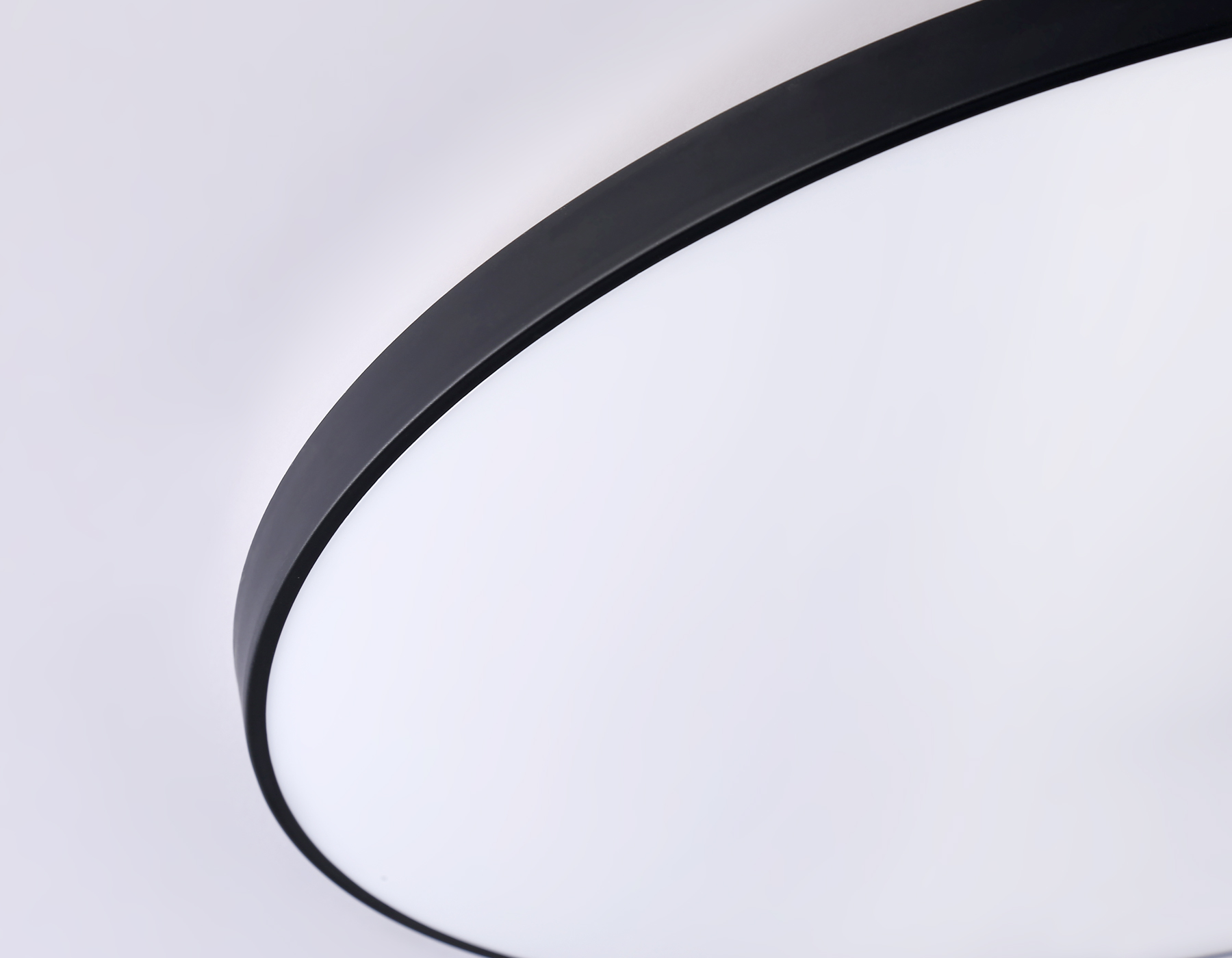 Потолочный светодиодный светильник FZ1227 BK черный IP44 43W 4200K D455*60 (Без ПДУ)