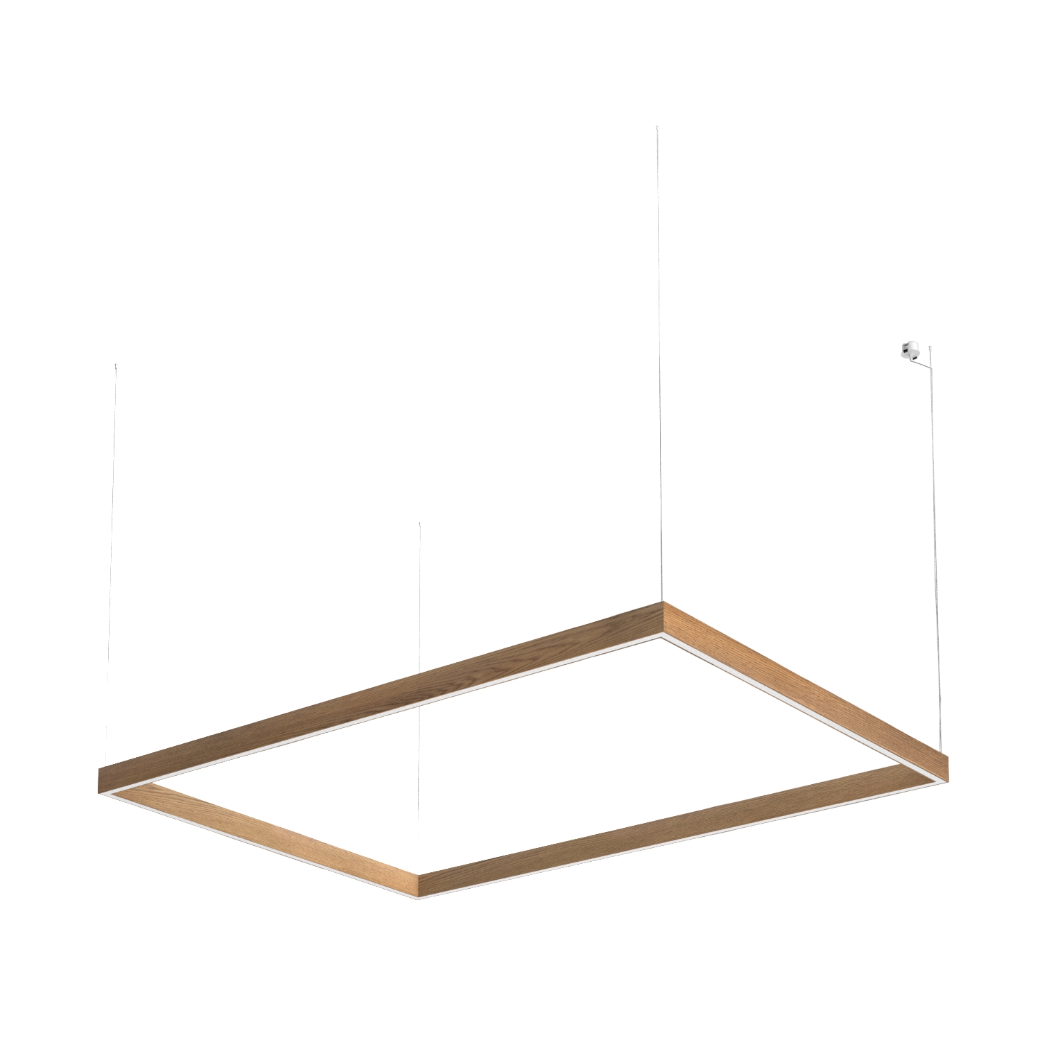 Подвесной светодиодный светильник Ledron KVADRO Basic 1690х2355 White 4000K (4851)