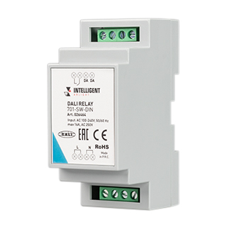 INTELLIGENT ARLIGHT Релейный модуль DALI-701-SW-DIN (BUS, 16A) (IARL, DIN-рейка) 026464