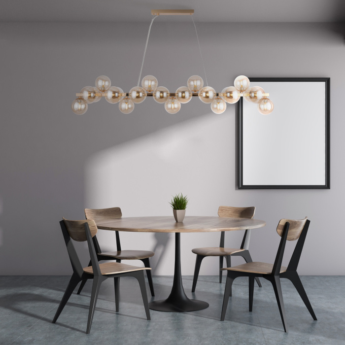 Подвесной светильник Dallas MOD547PL-25G (mod547pl_25g)