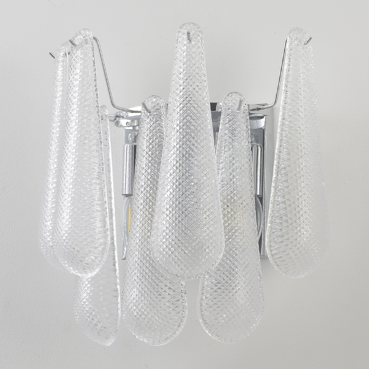 Люстра Crystal Lux FONTAIN AP2 CHROME