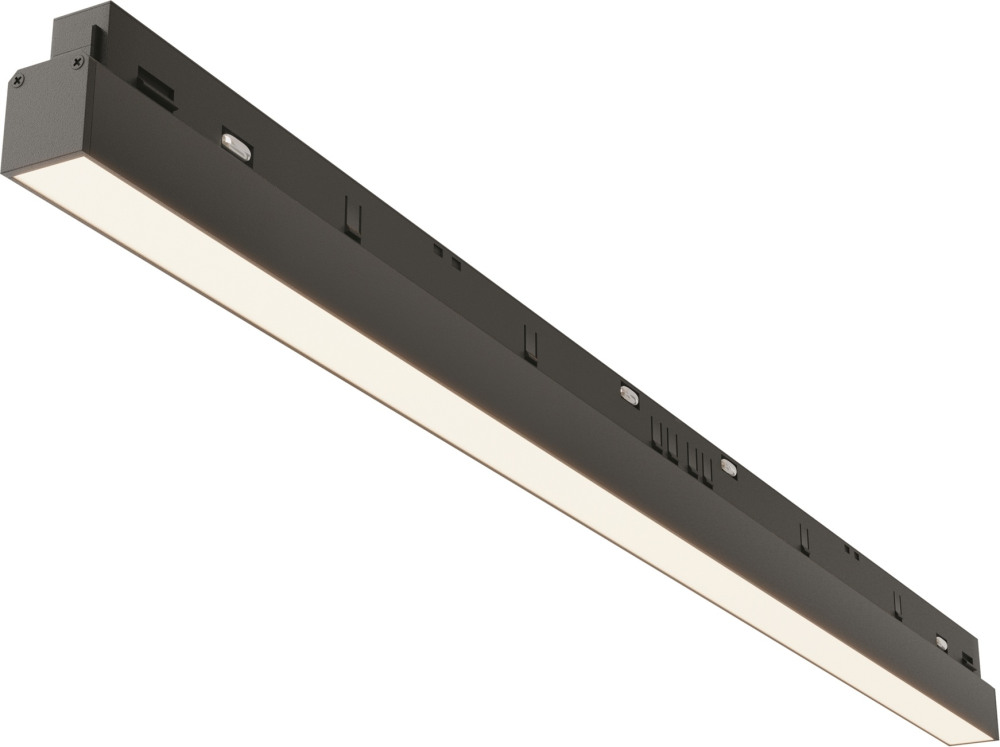 Трековый светильник Basis Exility 4000K 24Вт 120 LED магнитный Maytoni Technical TR030-2-24W4K-B (tr030-2-24w4k-b)