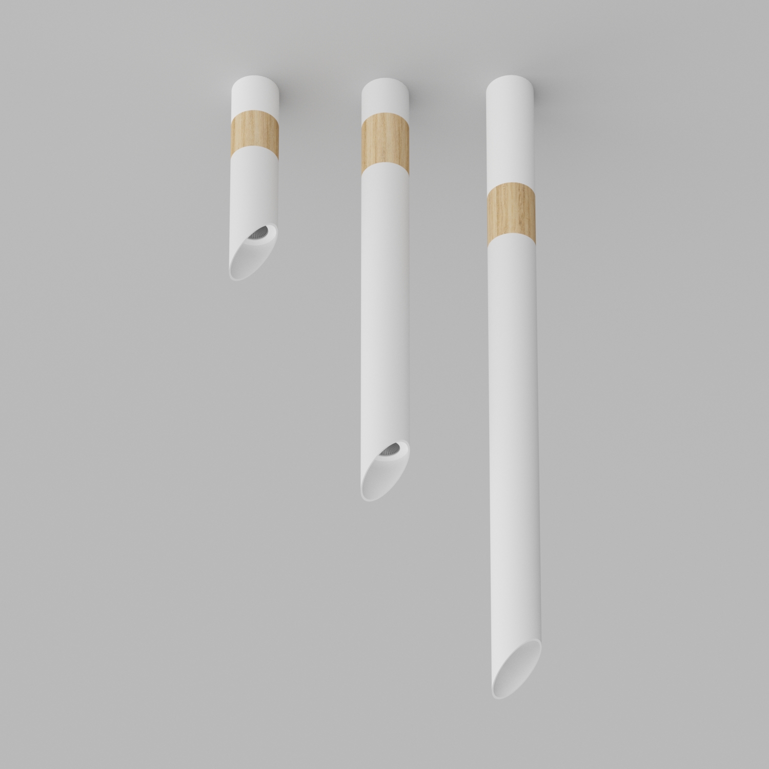 Накладной светодиодный светильник Ledron SLC78008-7W-29 Wooden White (4406)