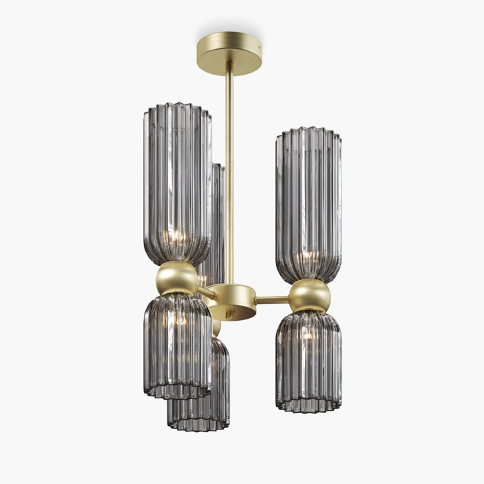 Потолочная люстра на штанге Maytoni Antic MOD302PL-06GR (mod302pl-06gr)