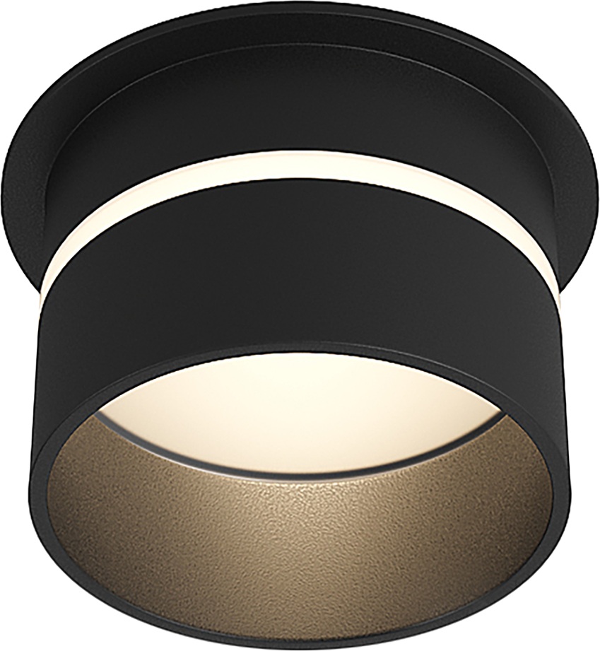 Встраиваемый светильник DK2404-BK IP44 (dk2404-bk)