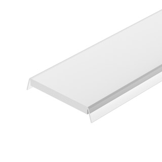 Экран прозрачный для профиля PLS-LOCK (Arlight, Пластик) 016443