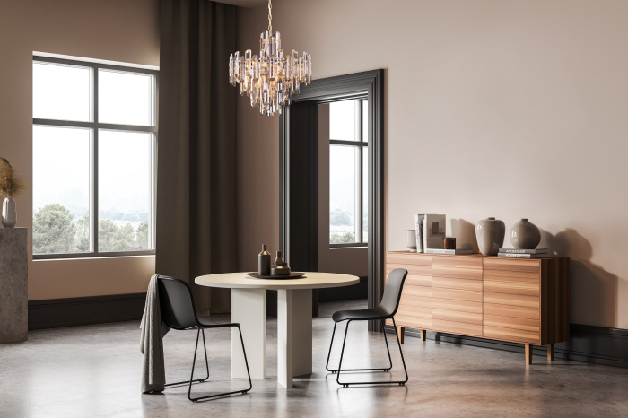 Подвесная люстра хрустальная Flare DIA200PL-06G (dia200pl-06g)