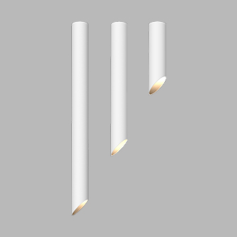 Накладной светодиодный светильник Ledron SLC78008-7W-75 White-Black (2704)